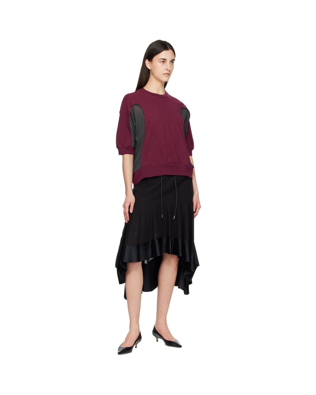 Undercover Red Burgundy Up1F1807-Sweater