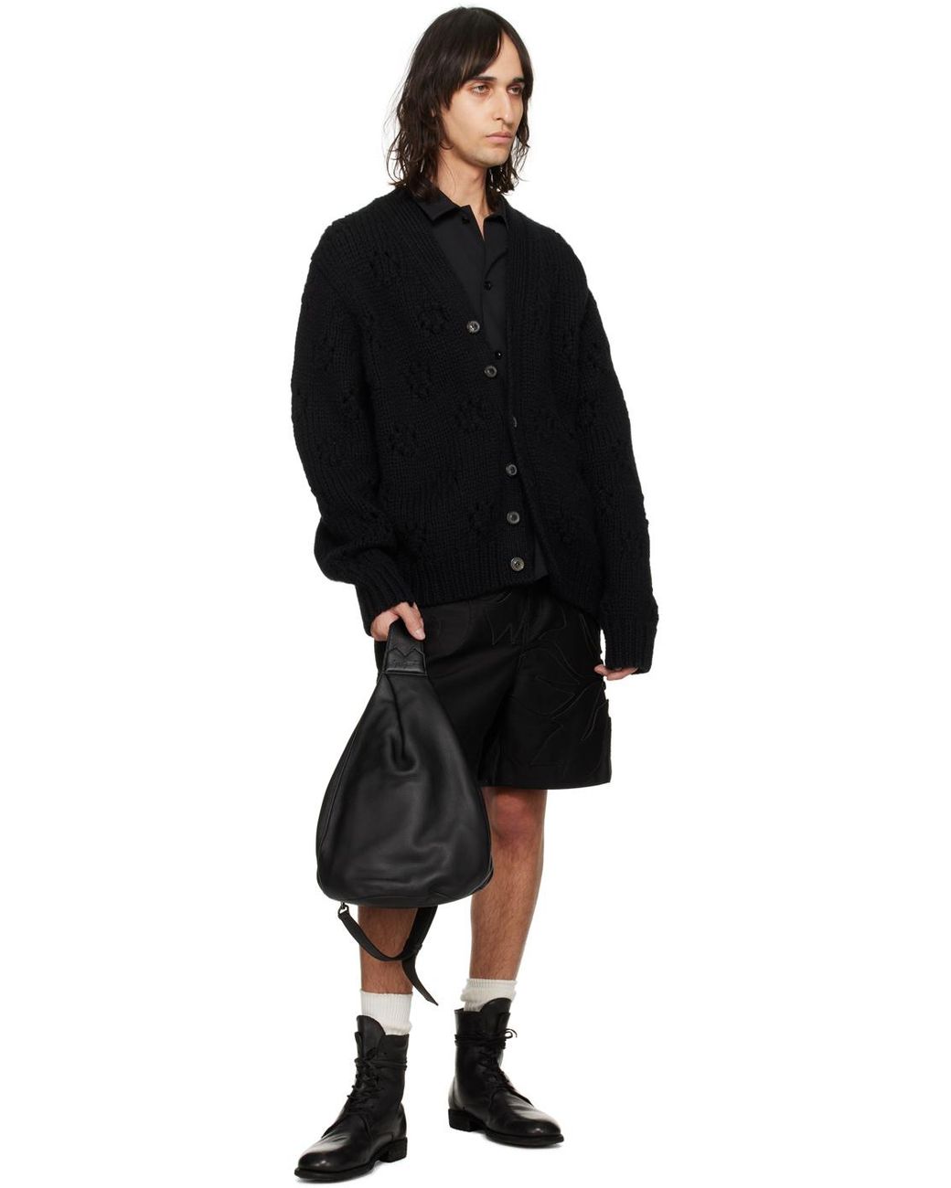 Yohji Yamamoto Black Y Discord Crossbody Bag for Men | Lyst Yohji Yamamoto Black Y Discord Crossbody Bag for Men | Lyst