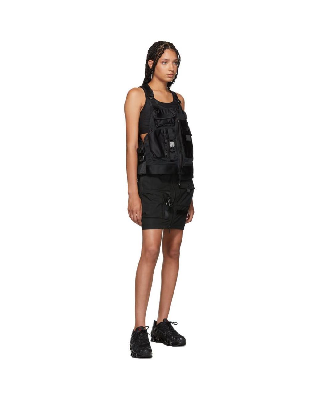 Nike Satin Black Mmw Edition Beryllium Utility Vest | Lyst