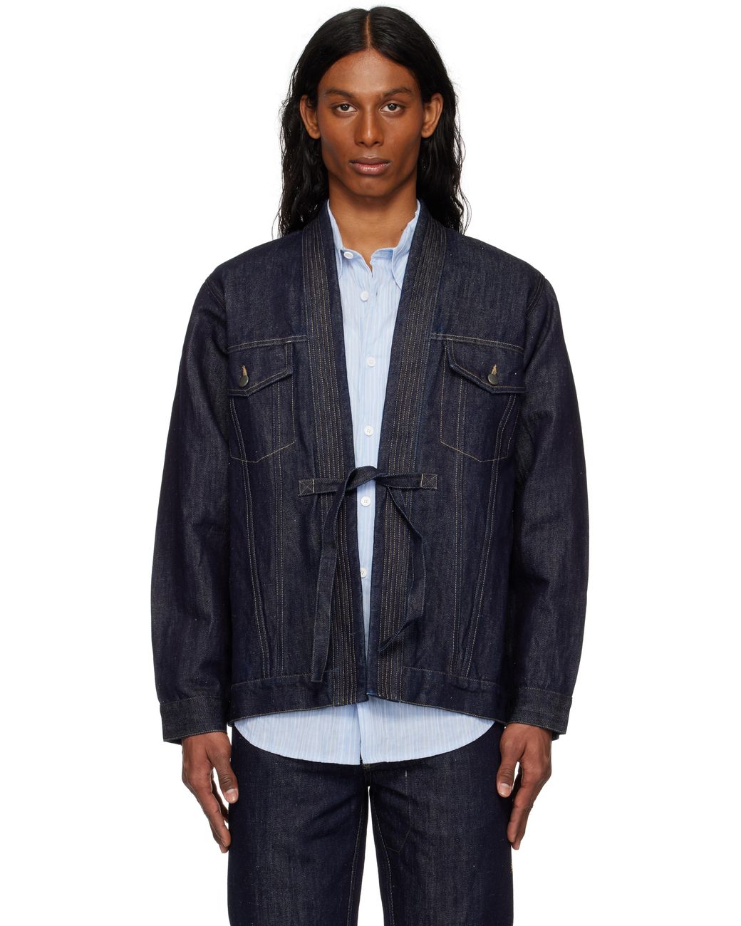 ジャケット・アウター Maharishi Denim Anorak maharishi-Indigo-6059-Maha-