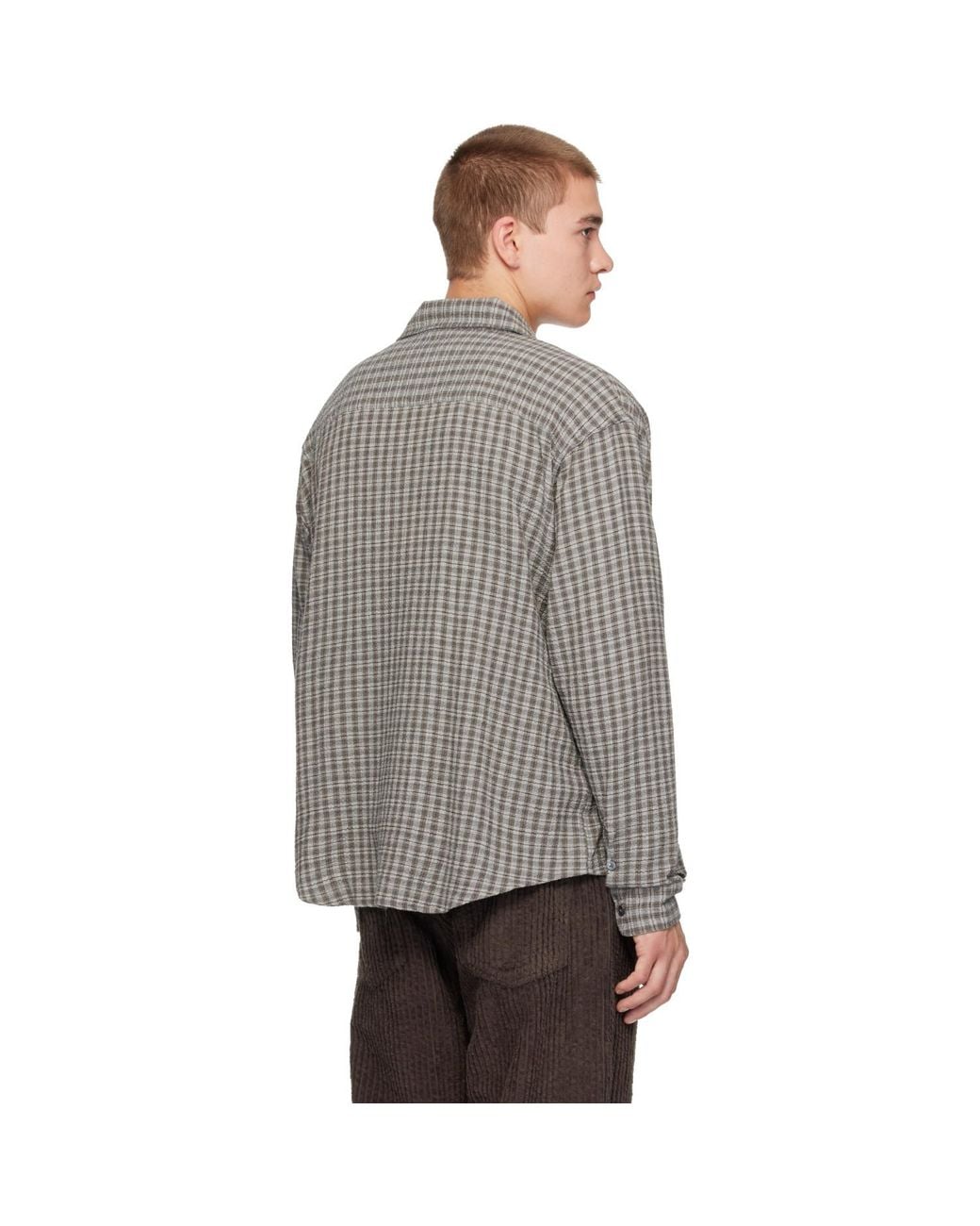 mfpen Gray Vacation Shirt for men