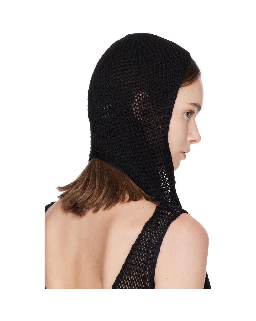 Issey Miyake Black Panini Balaclava