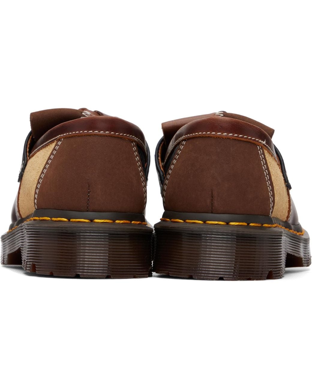 Dr. Martens Brown Adrian Pwrk Tassel Loafers for men