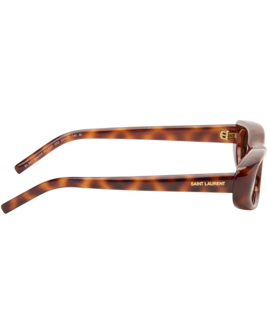Saint Laurent Brown Sl 557 Shade Plump Sunglasses