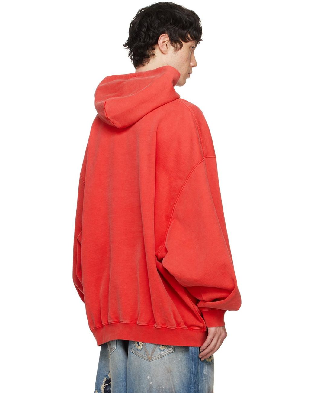 Vetements 'A Little Bit Dramatic' Hoodie in Red for Men | Lyst