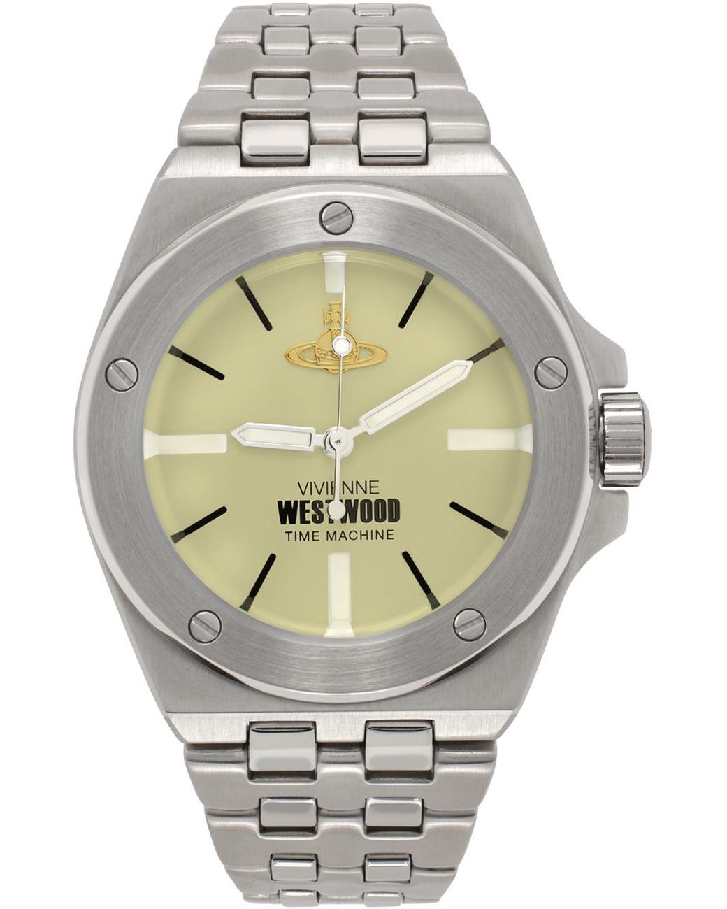 Vivienne Westwood Silver Leamouth Watch in Grey for Men Lyst UK