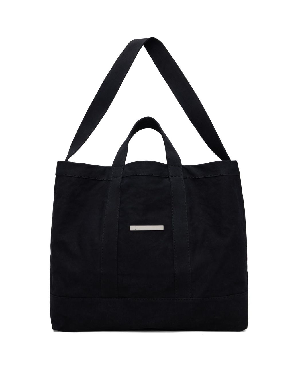 HELIOT EMIL Black Shire Tote for men