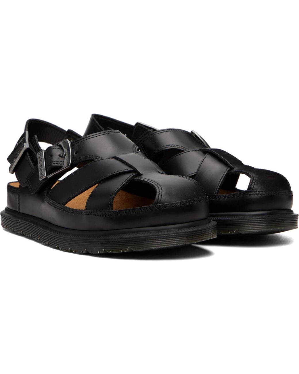 Dr. Martens Black Archive Sandals for men