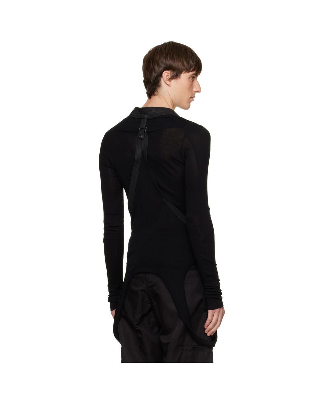 Julius Black Holster Vest for men