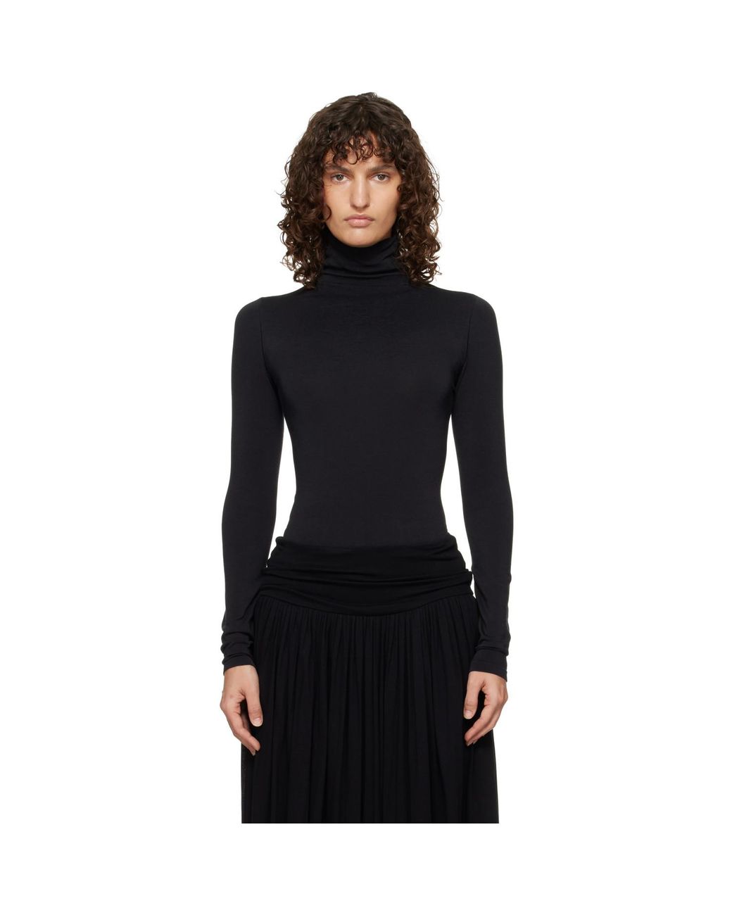 Wolford Black Colorado String Bodysuit