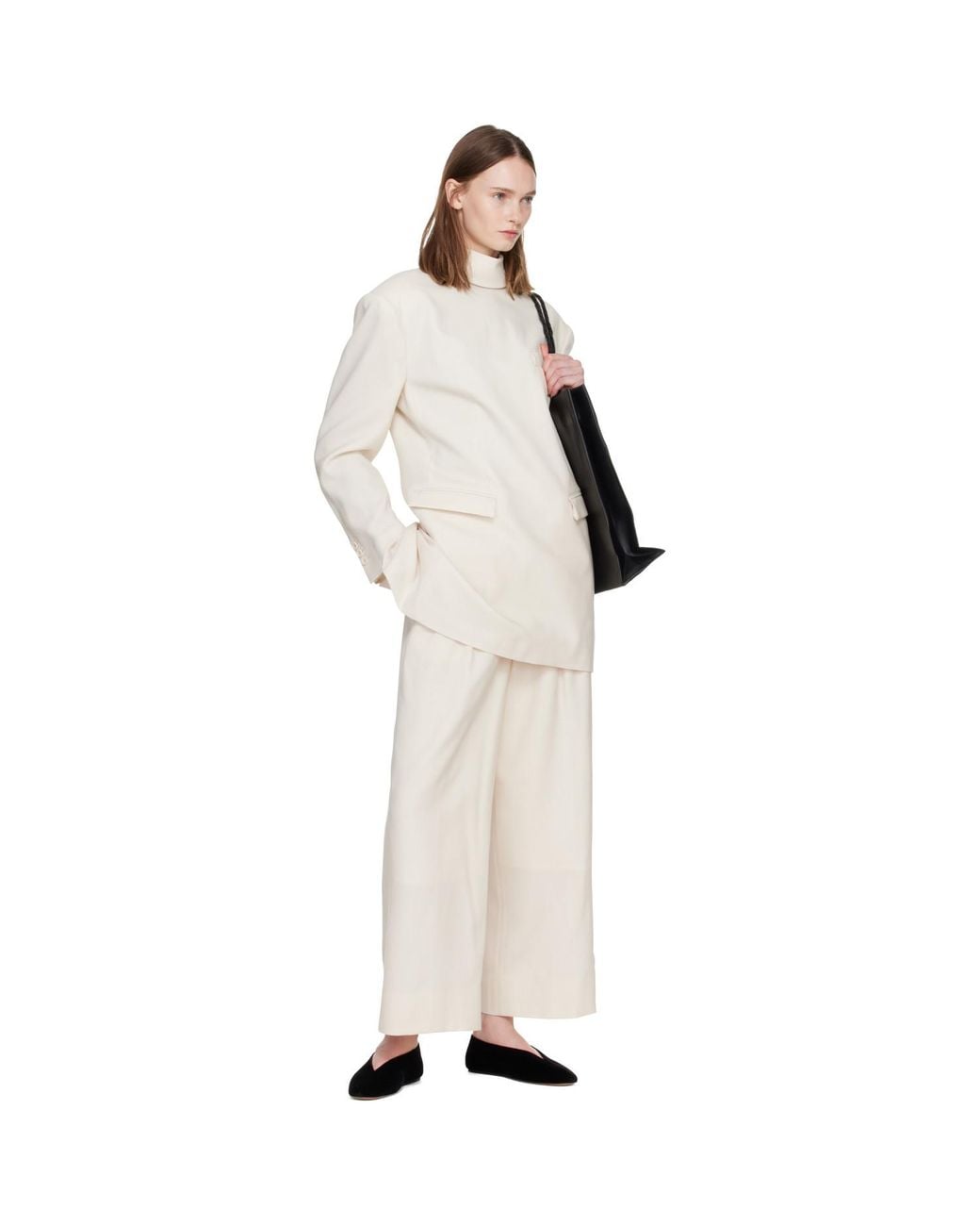 Issey Miyake White Off- Untitled Minidress