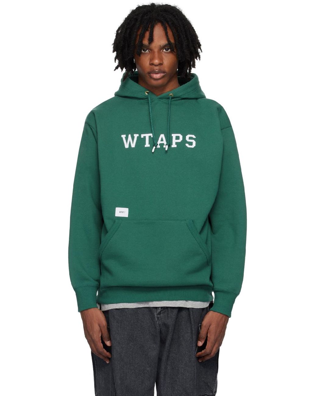 WTAPS Academy Hoodie in Green for Men | Lyst WTAPS Academy Hoodie in Green for Men | Lyst