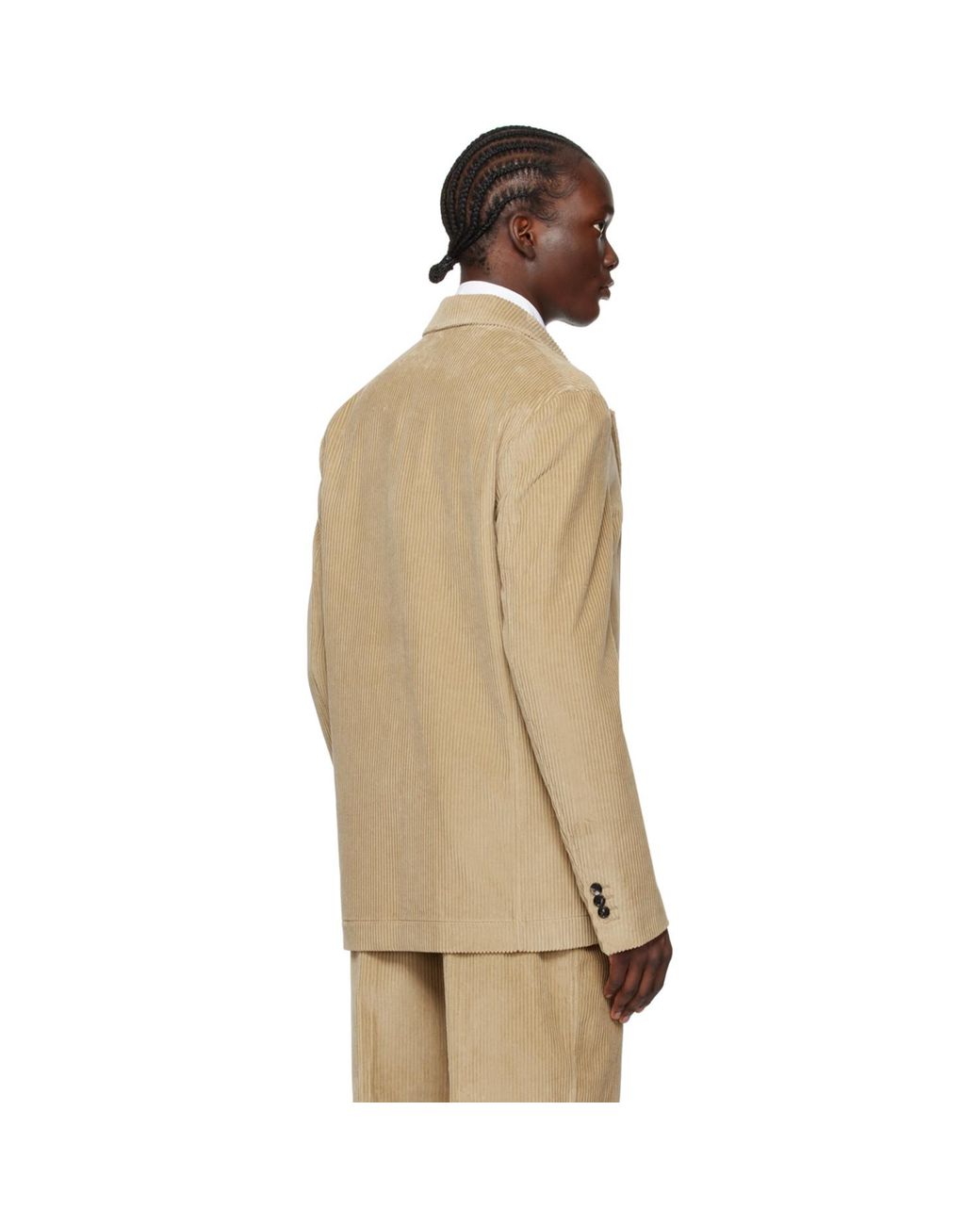 Bottega Veneta Natural Single-breasted Blazer for men