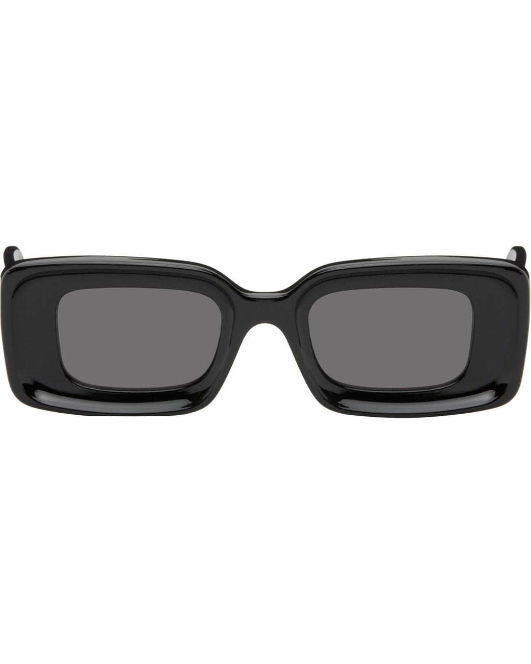 Loewe Black Rectangular Sunglasses