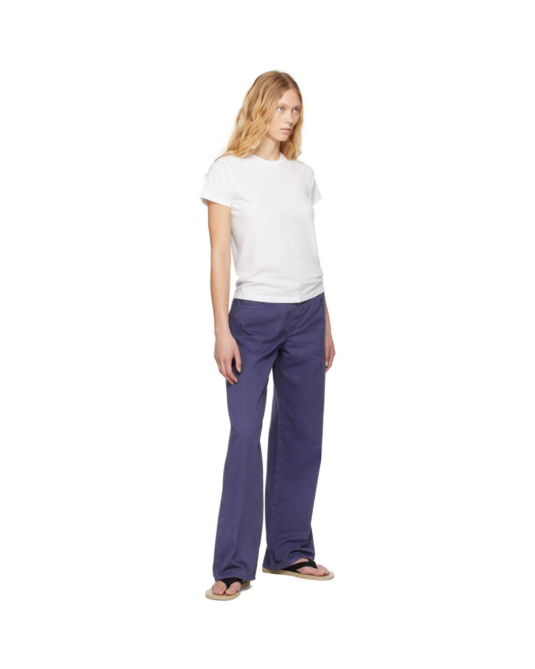 The Row White Florie T-Shirt