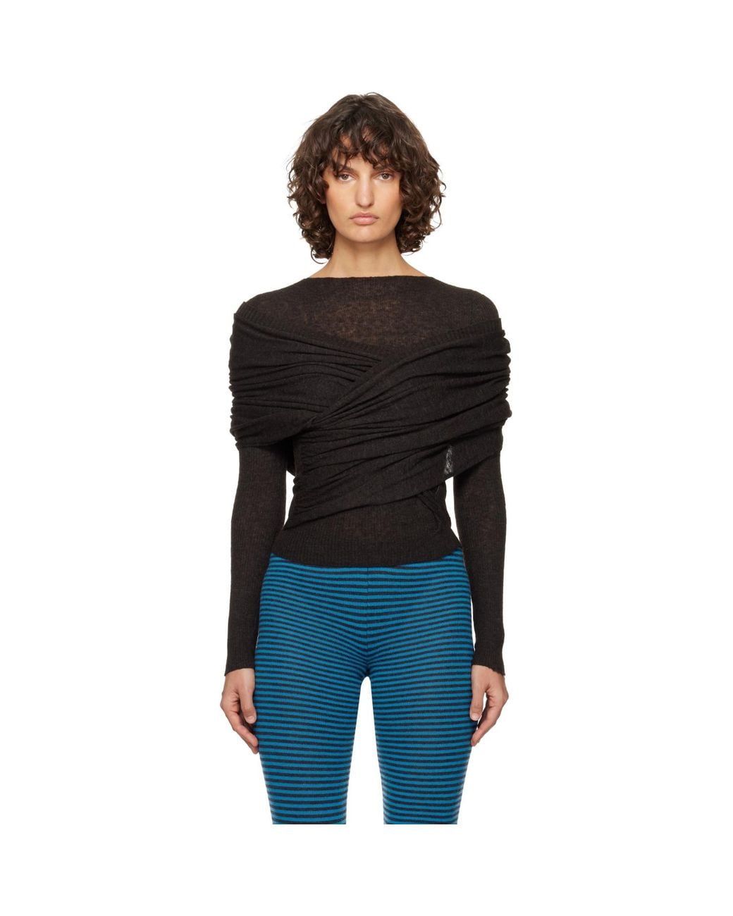Paloma Wool Black Elio Sweater