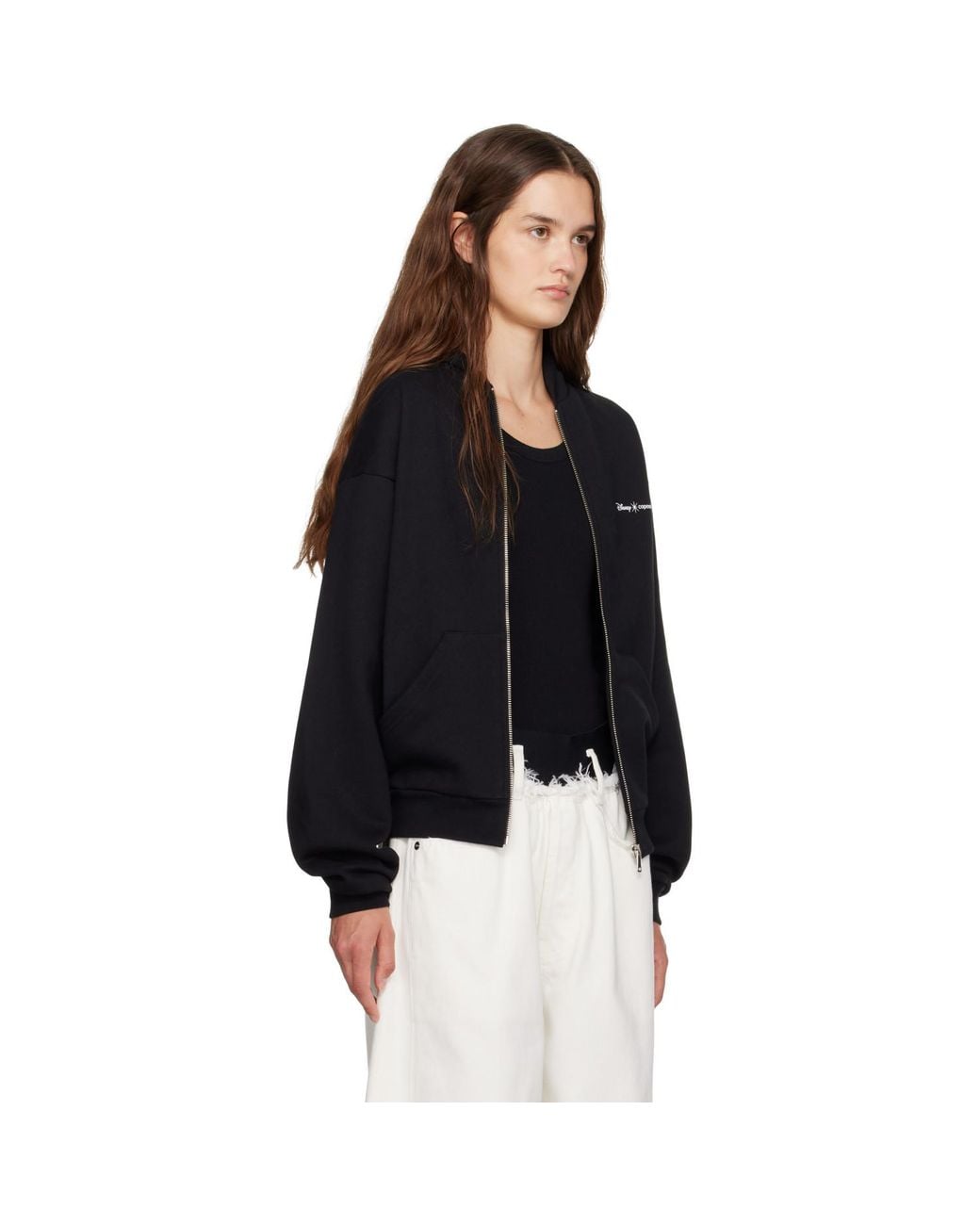 Coperni Black Disney Maleficent Zip Up Hoodie