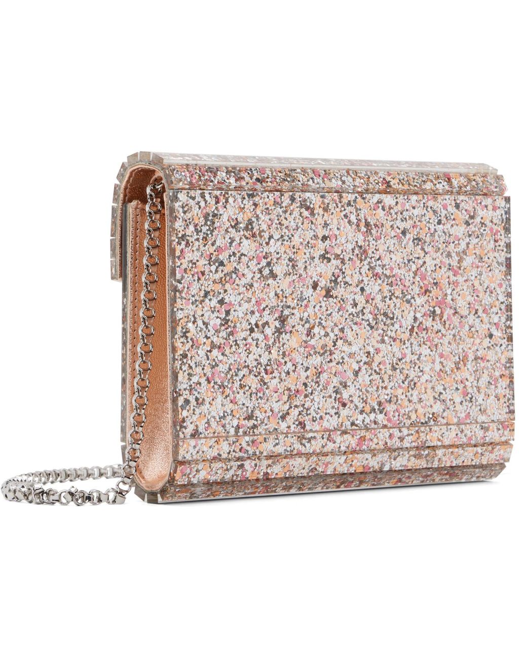 Jimmy Choo Metallic Candy Clutch