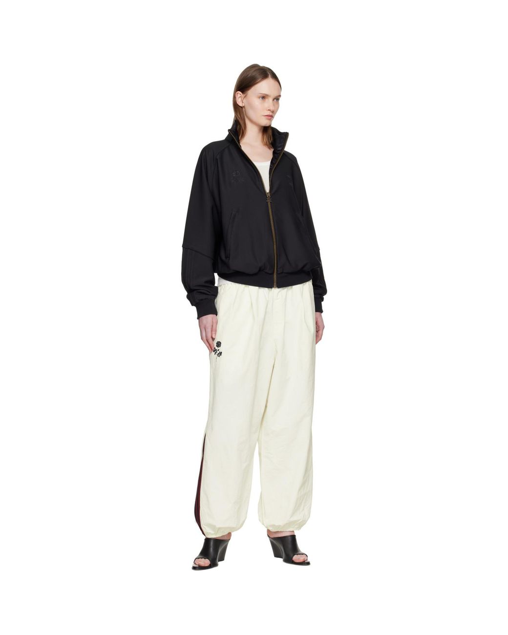 Willy Chavarria Natural Adidas Originals Edition 'Chavarria' Woven Track Pants