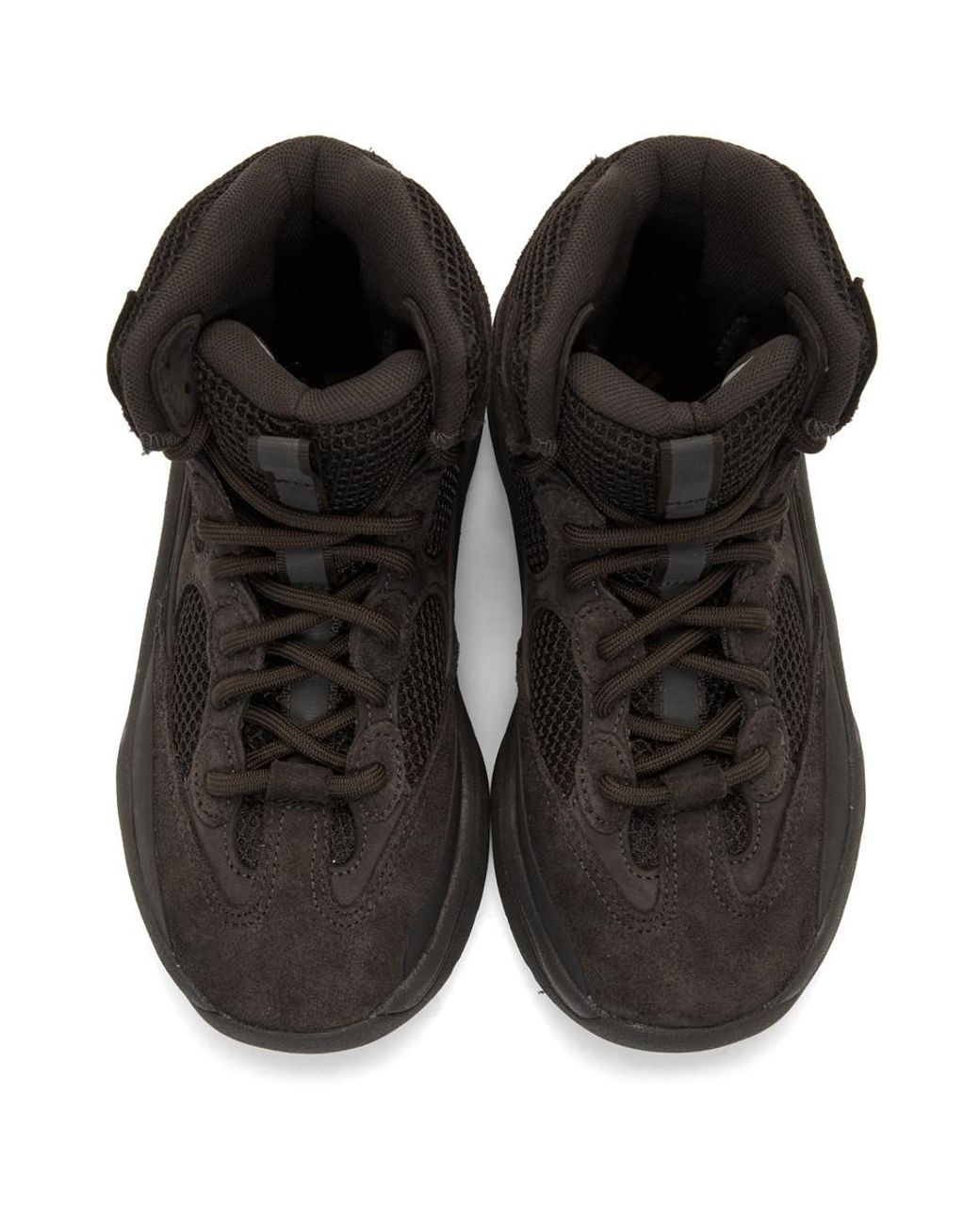 black yeezy desert boot
