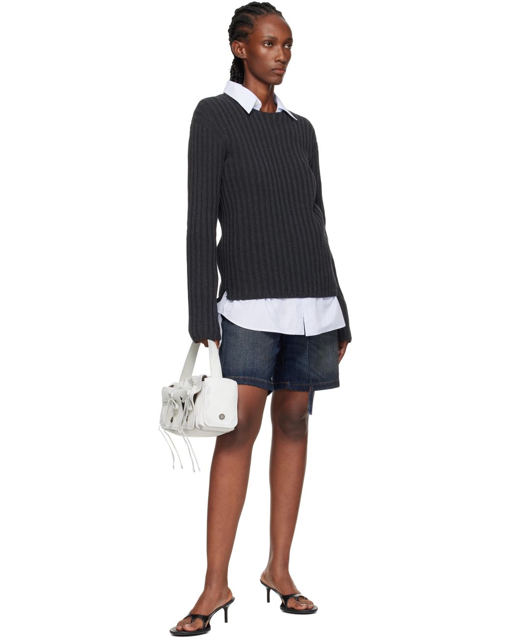 Acne Multicolor Multipocket Bag