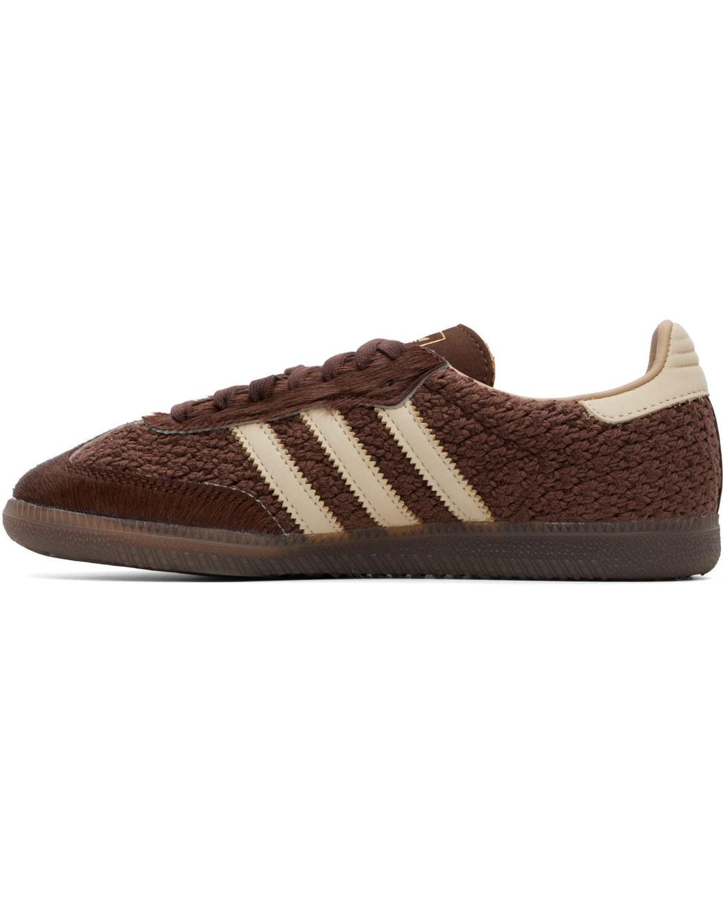 Adidas Originals Brown Samba Og Sneakers for men