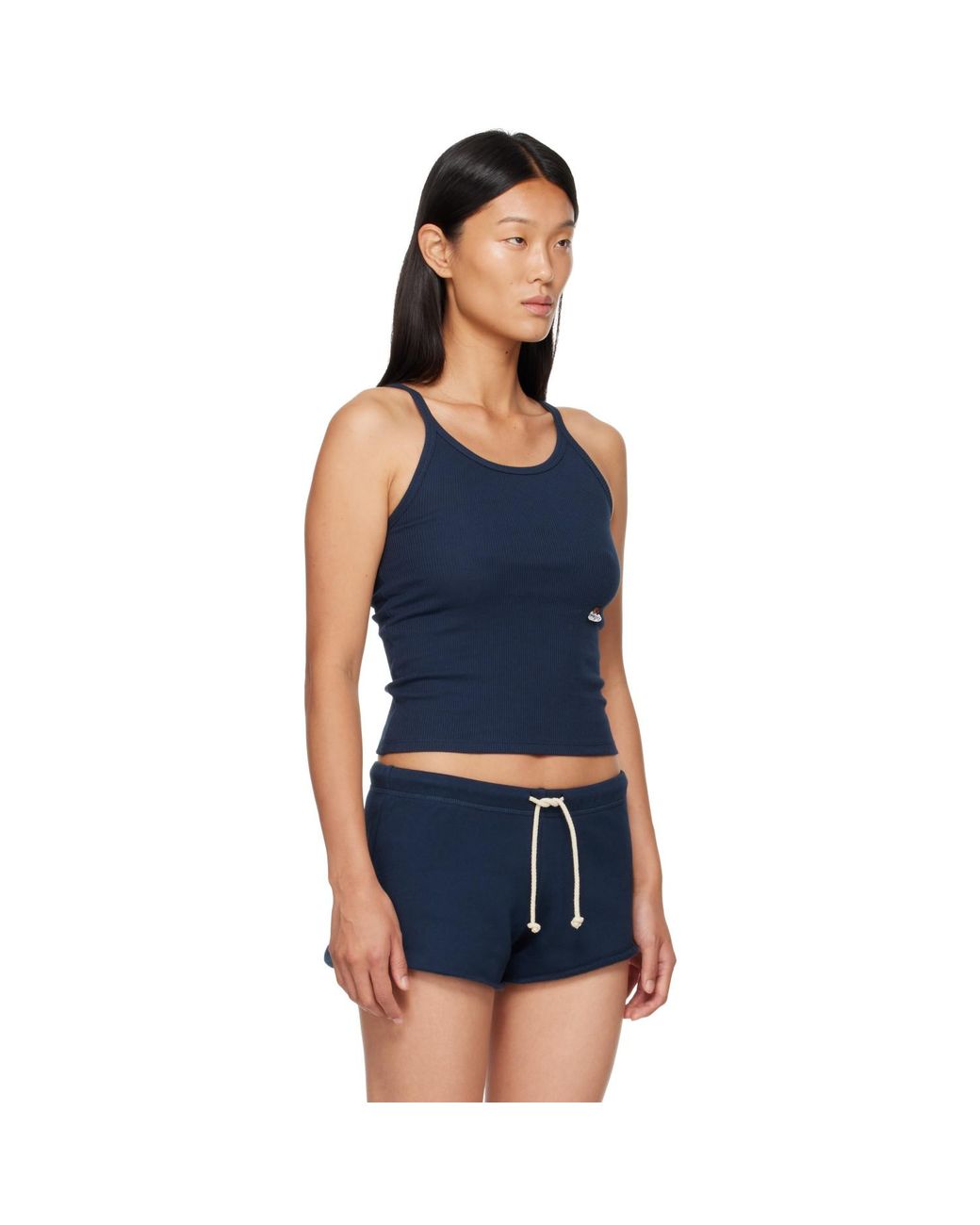 HOMMEGIRLS Blue Two-Pack Fruit Of The Loom Edition Cami Tank Tops