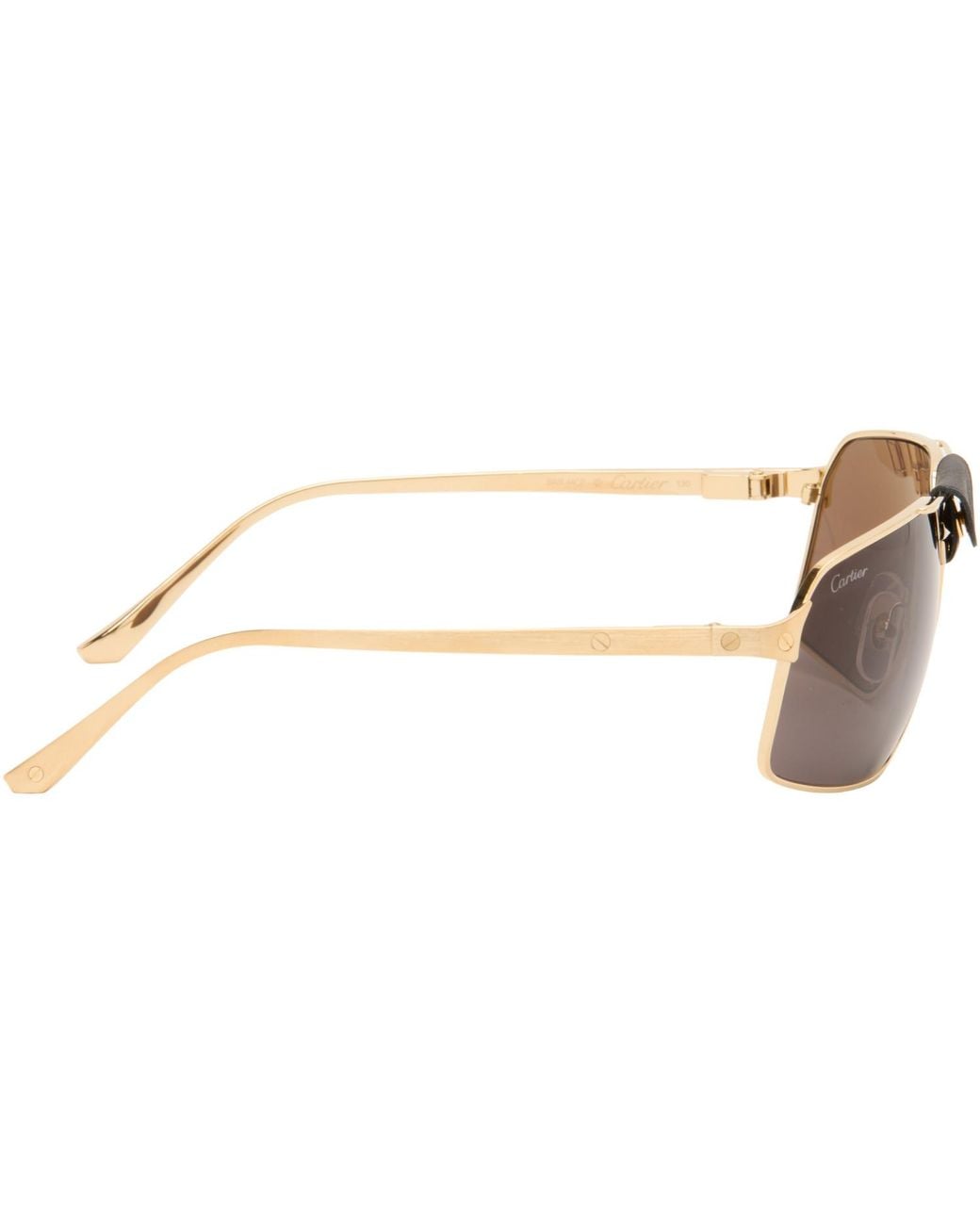 Cartier Brown 'Santos De Sunglasses for men
