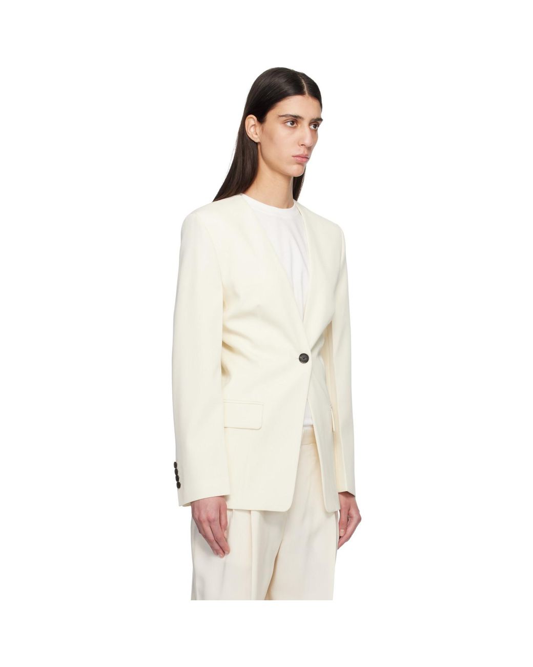Totême Natural Off Slouch Blazer