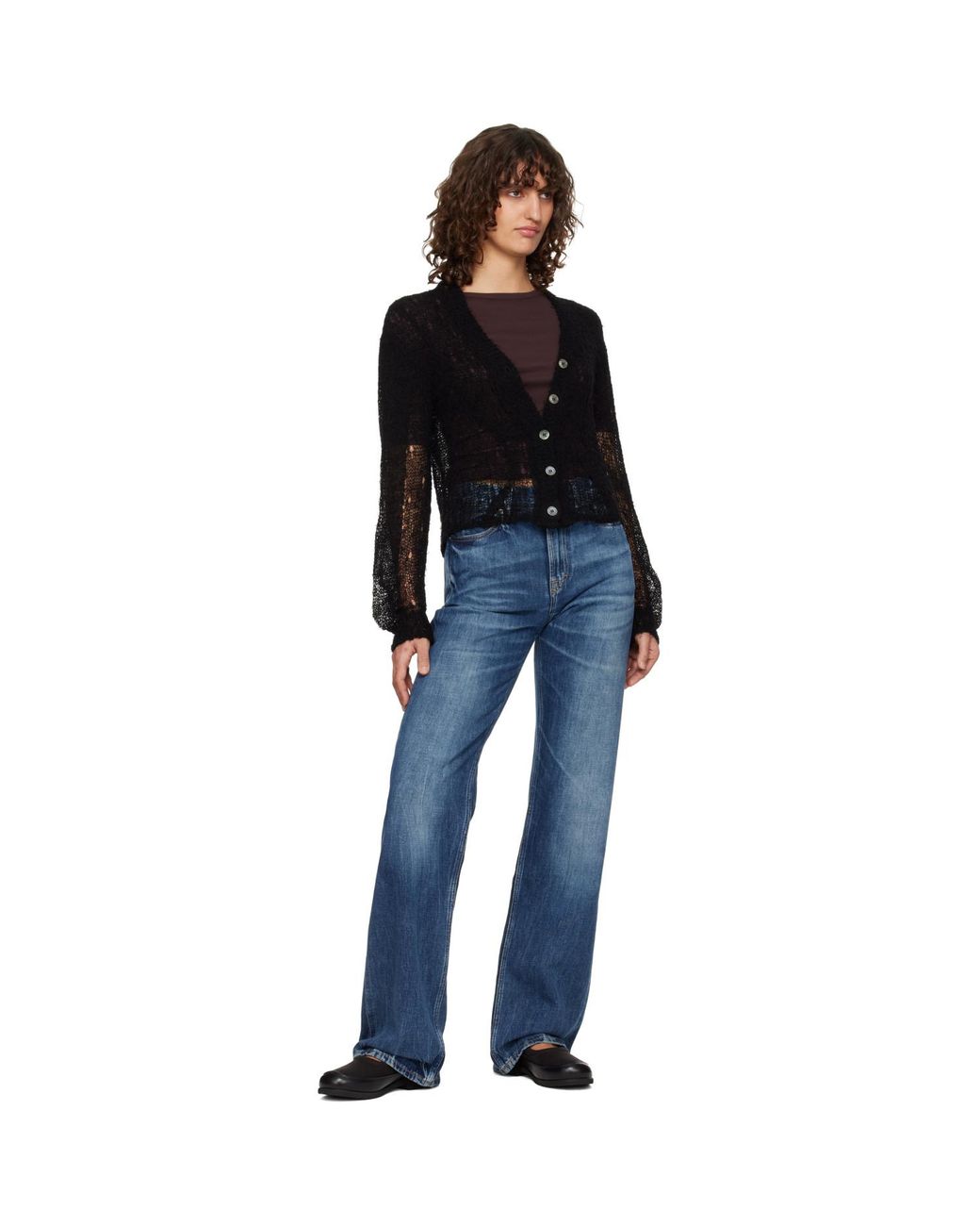 Our Legacy Blue Wata Cut Jeans