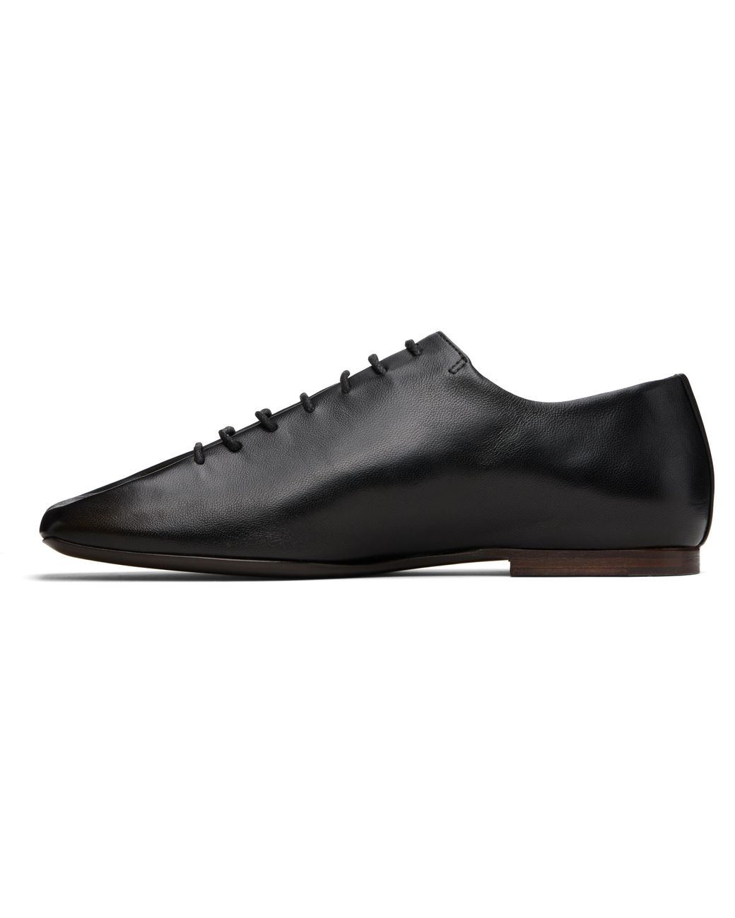 Lemaire Black Souris Flat Classic Derbys