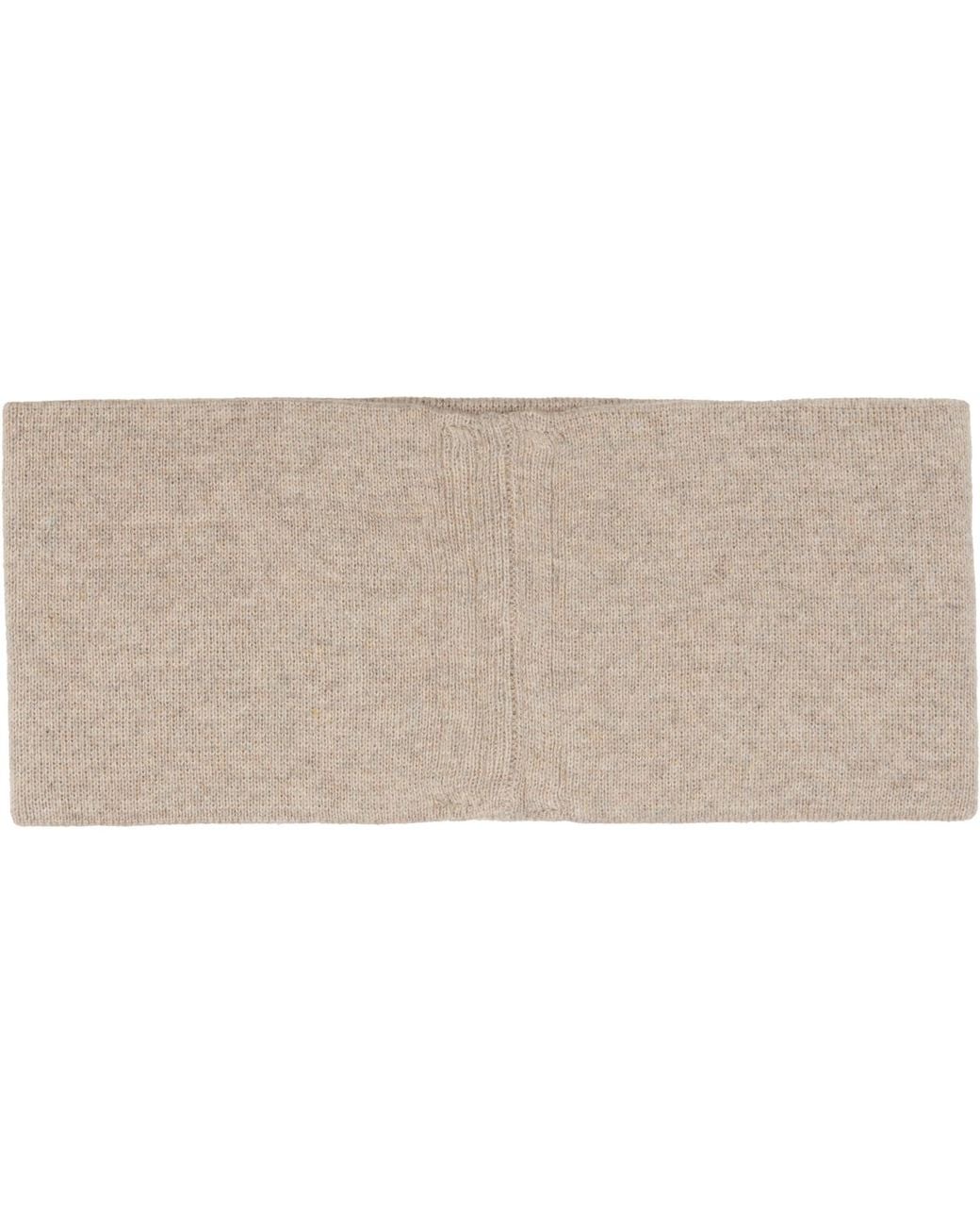 Rick Owens Natural Tower Cotton Knit Headband