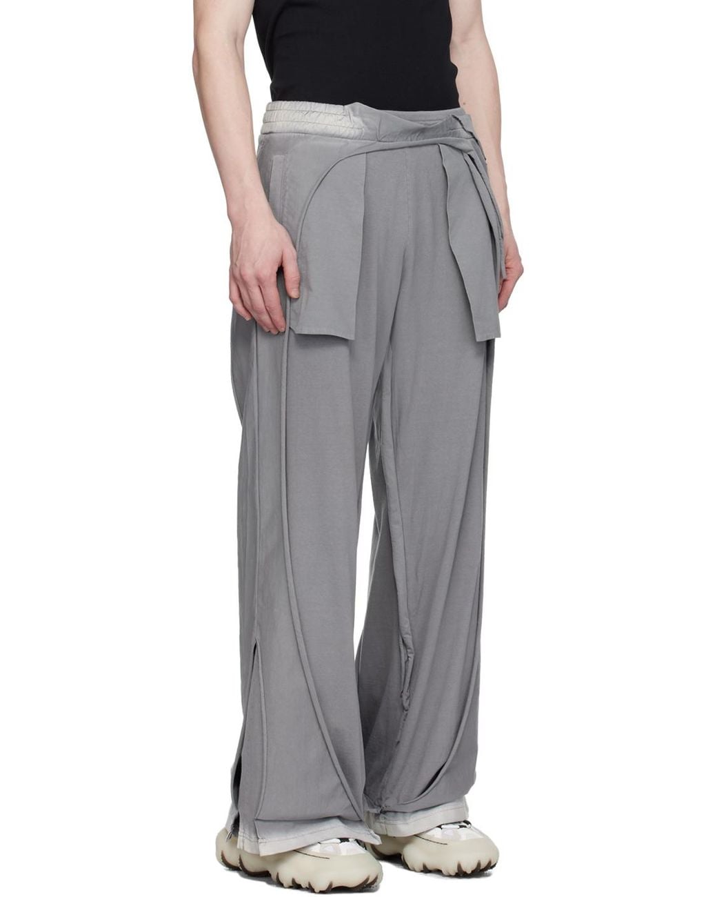 メンズ DIESEL グレー P-topahoop-n1 スウェットパンツ ブラック | Lyst