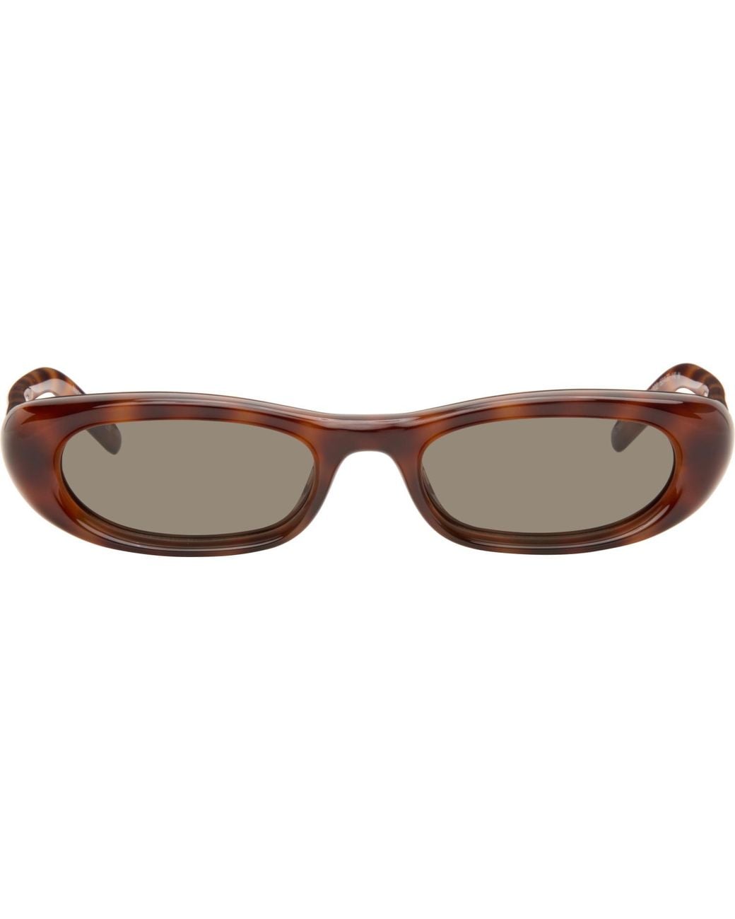 Saint Laurent Brown Sl 557 Shade Plump Sunglasses
