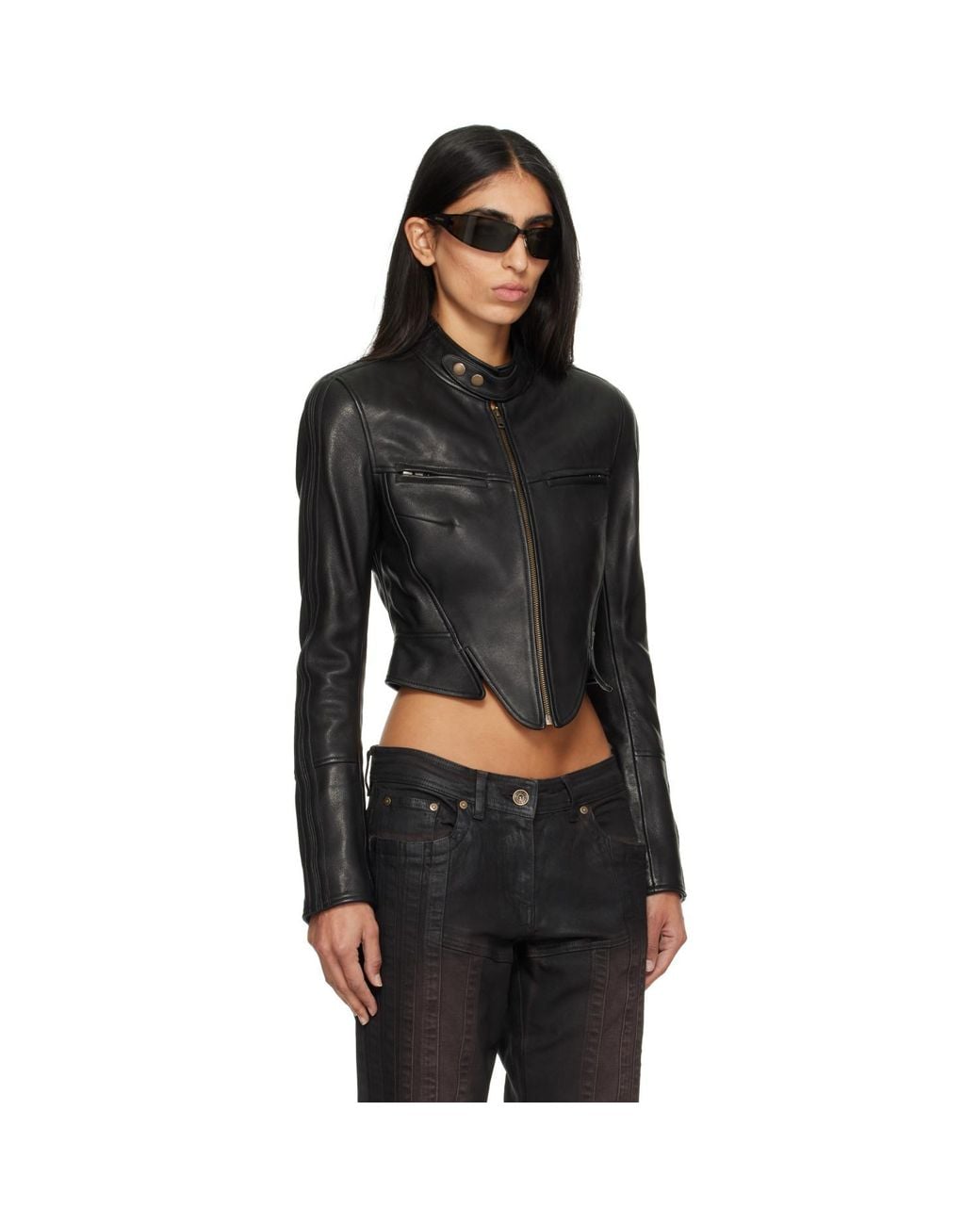 KNWLS Black Claw Leather Jacket