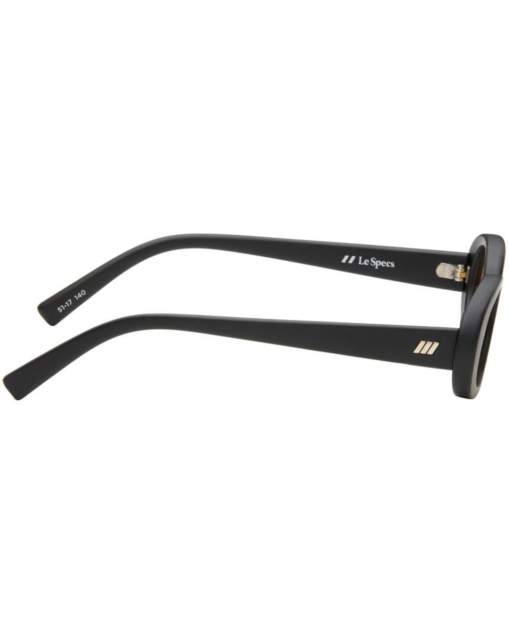 Le Specs Ssense Exclusive Outta Love Sunglasses in Black