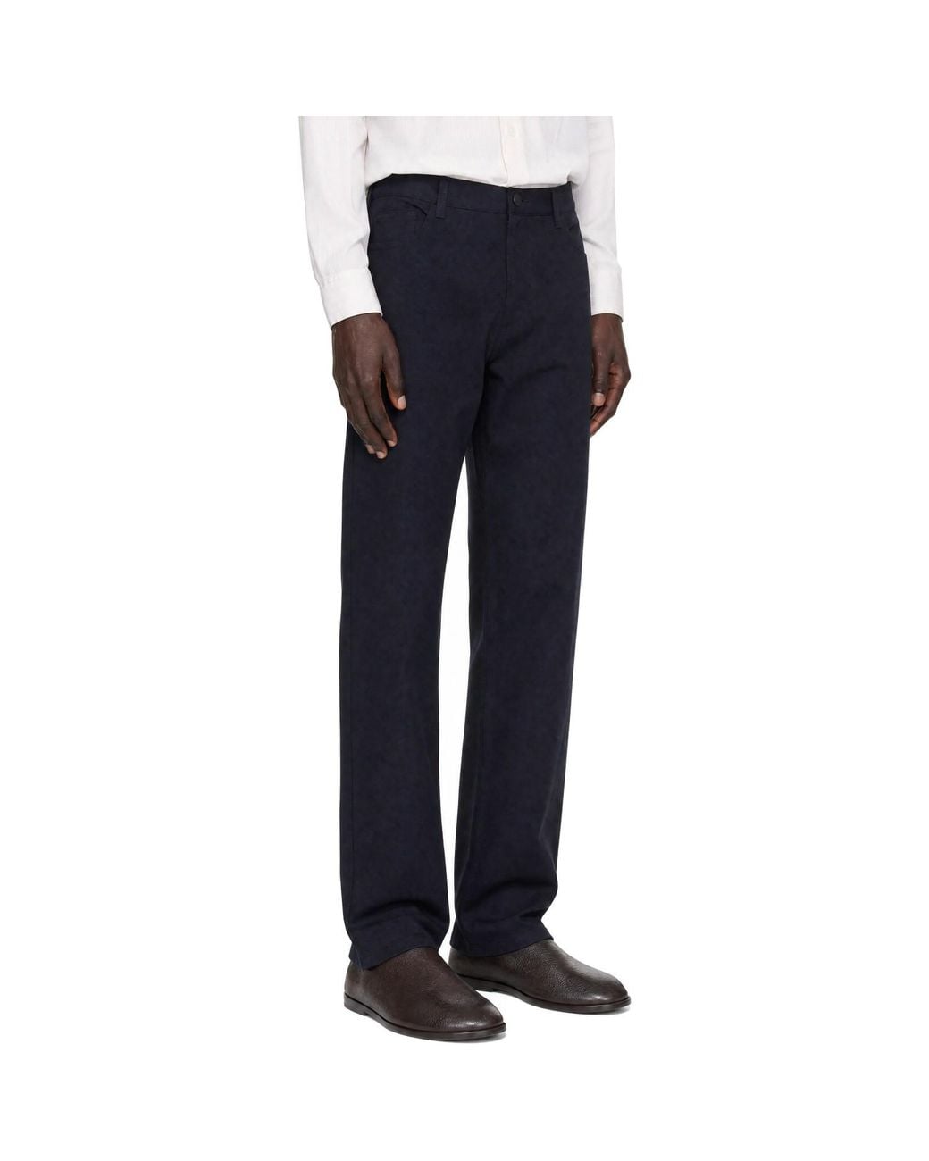 Theory Blue Raffi 5-Pocket Neoteric Twill Trousers for men