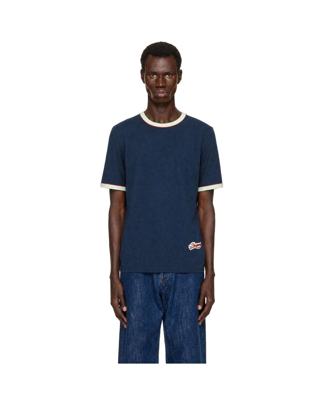 Jacquemus Blue 'The Gio' T-Shirt for men
