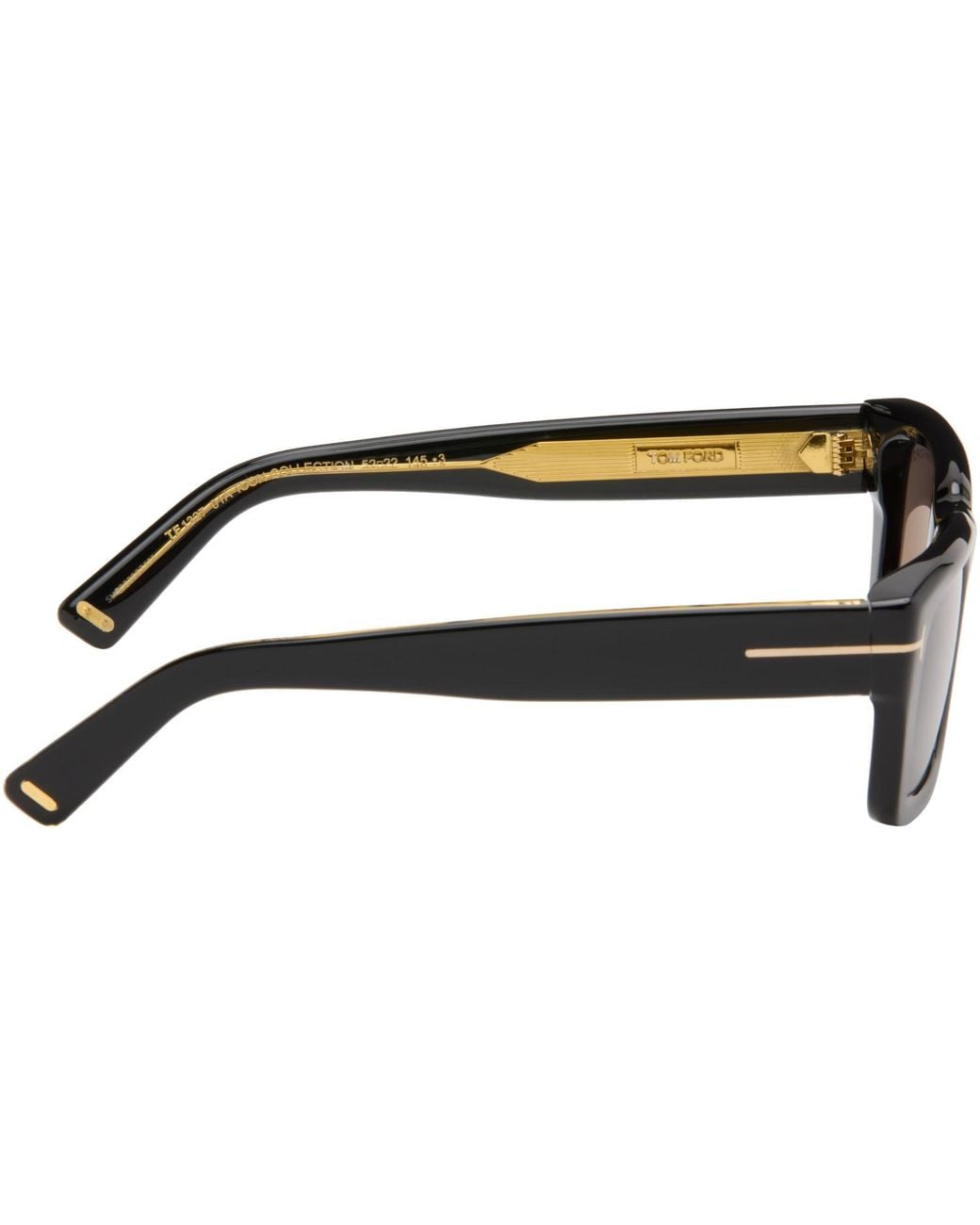 Tom Ford Brown Icon Rectangular Sunglasses for men