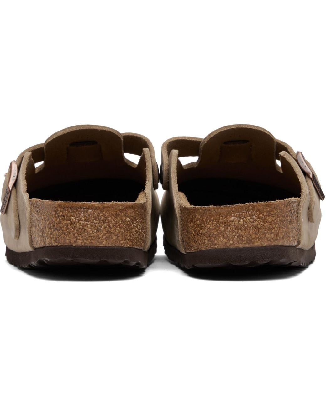 Birkenstock Black Regular Boston Oiled Leather Slip-On Loafers