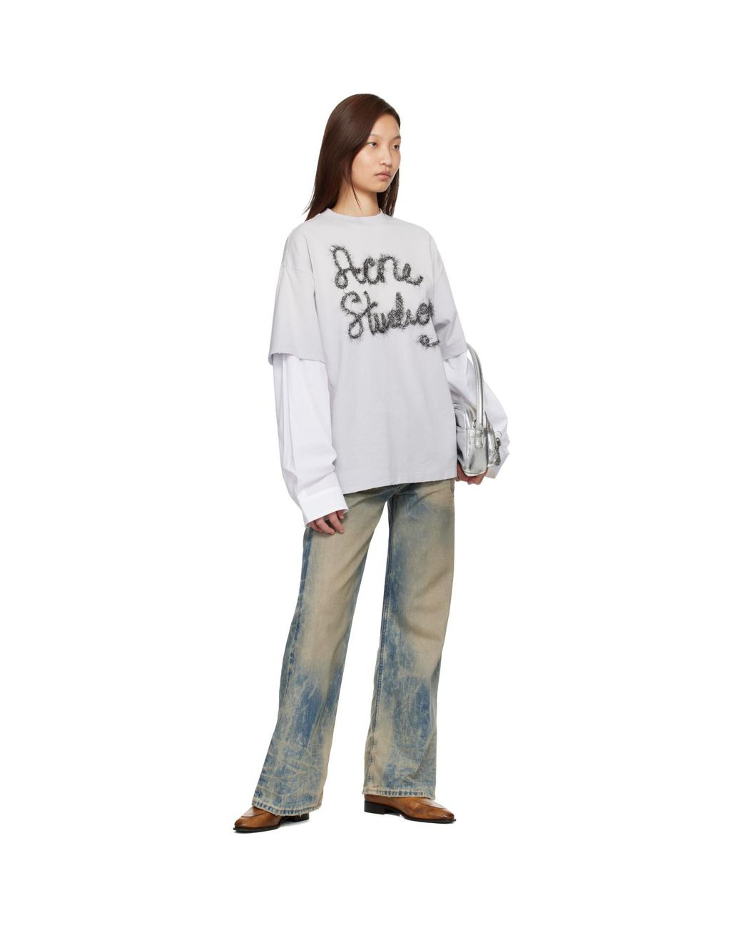 Acne Blue 2021F Regular Fit Jeans