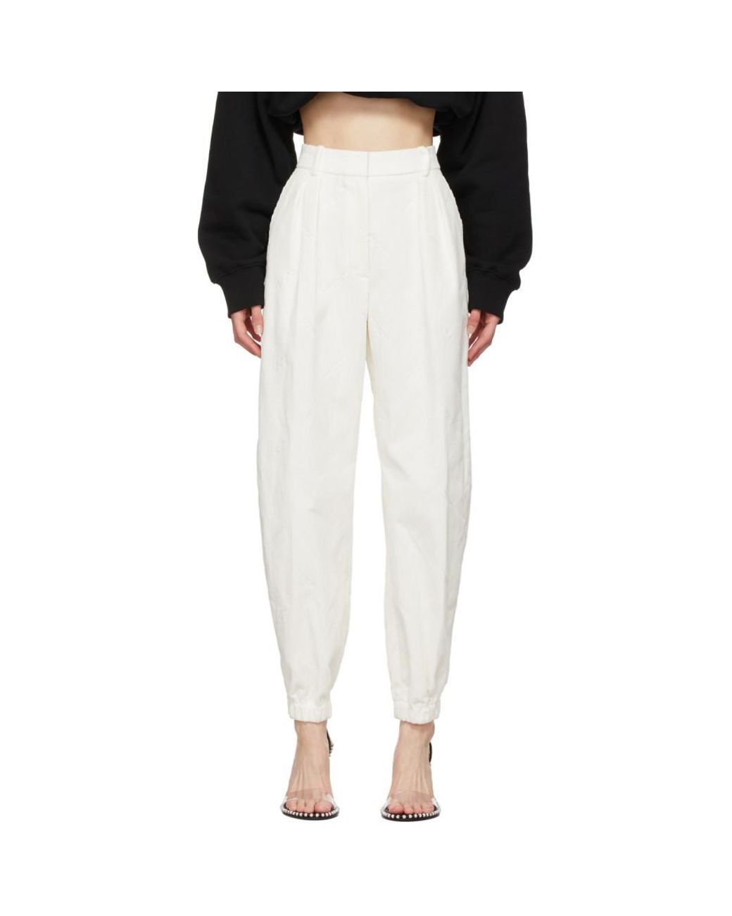 alexander wang jogger pants