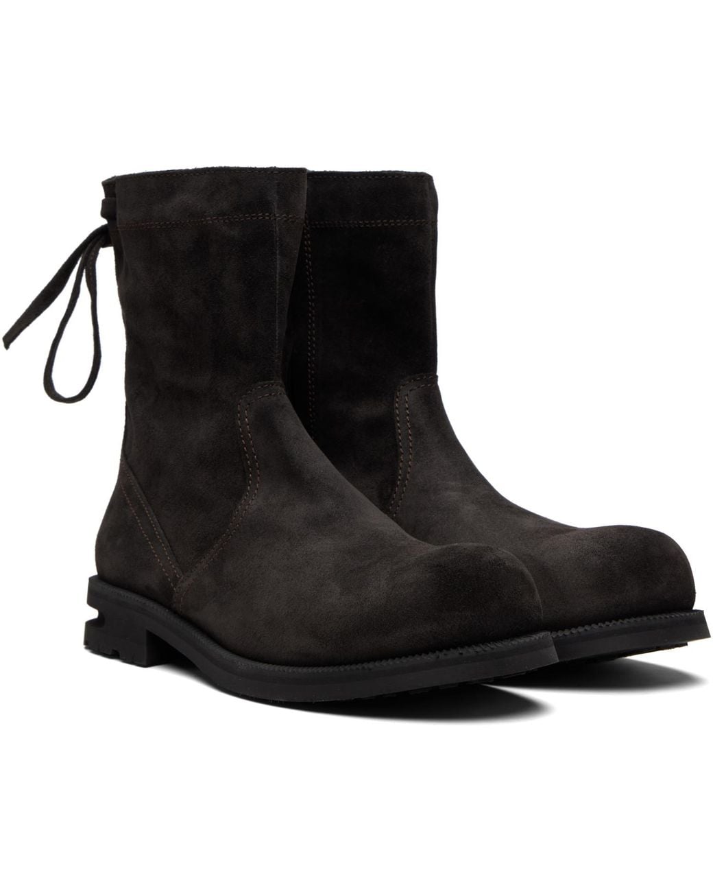 Kiko Kostadinov Black Farkas Boots for men