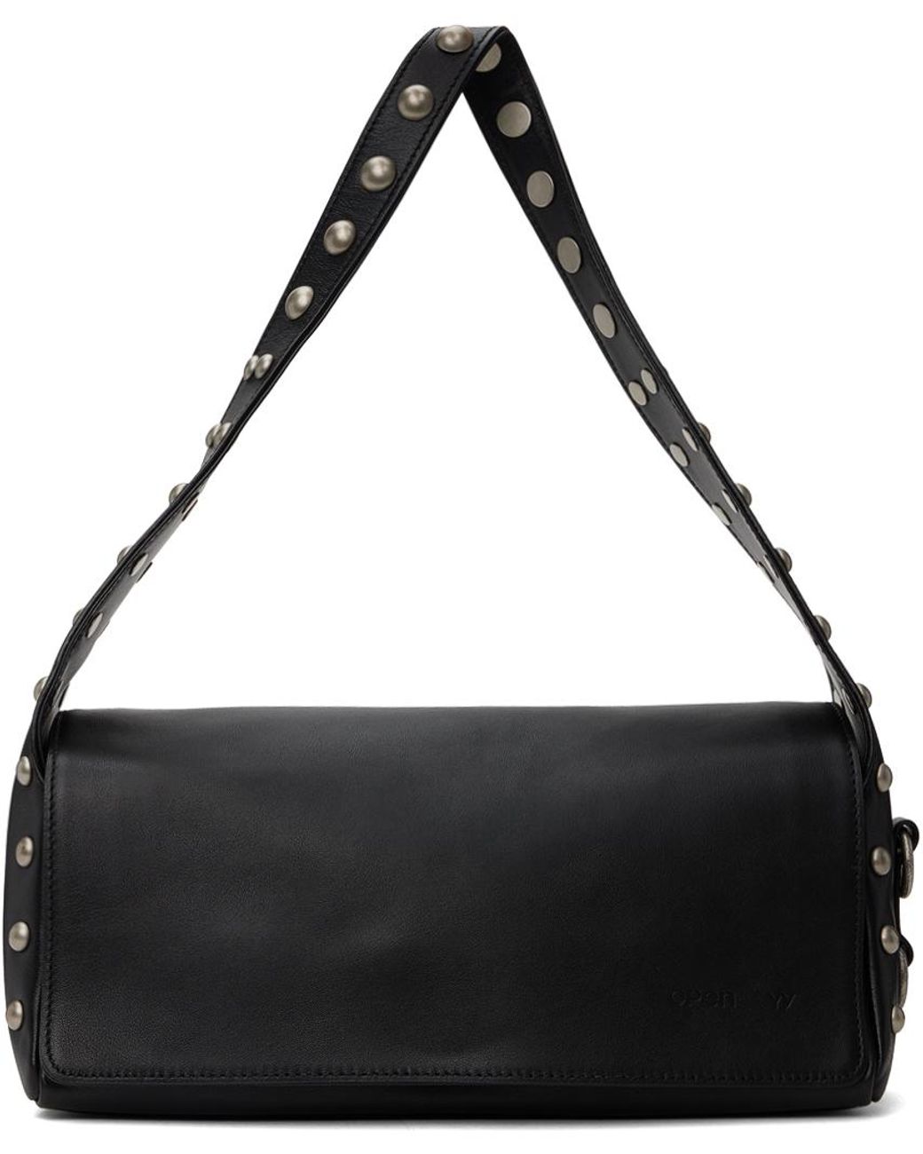 ハンドバッグ OPEN YY STUD DUFFLE BAG open-yy-Black-Stud-Duffle-Bag.jpeg