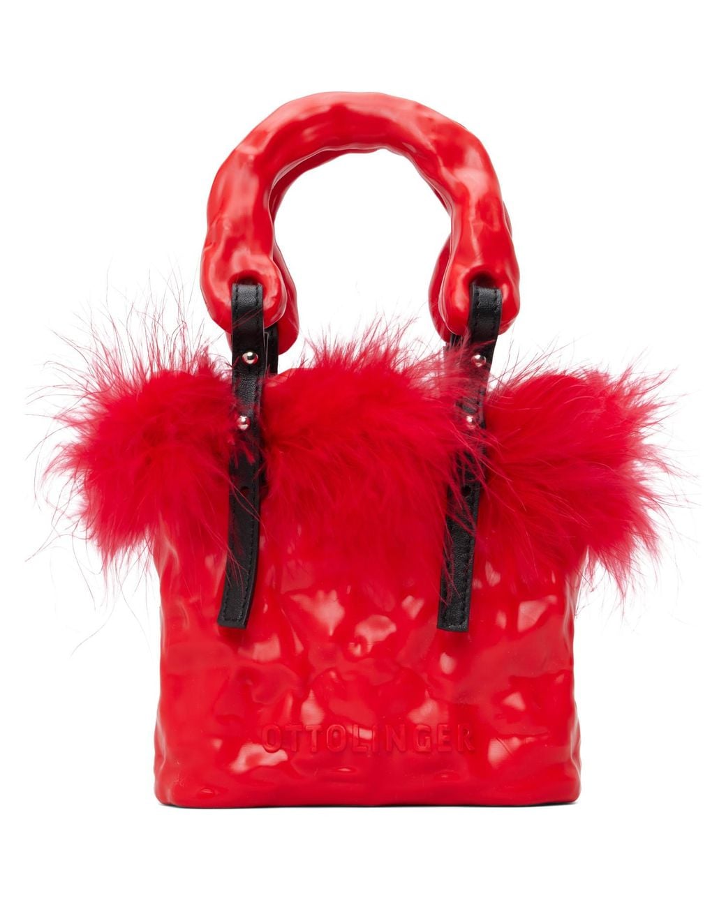 OTTOLINGER Red Signature Fluff Ceramic Bag