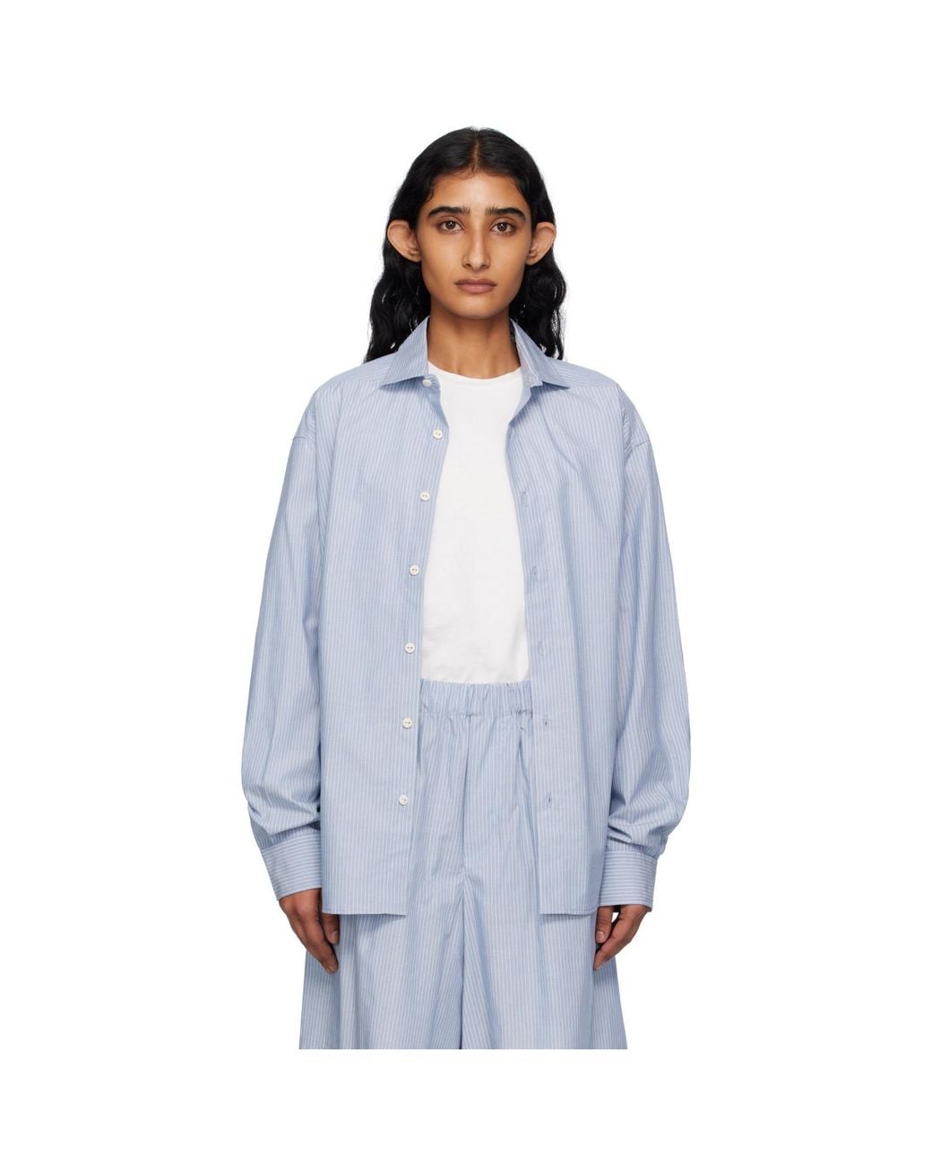 Baserange Blue Claude Shirt