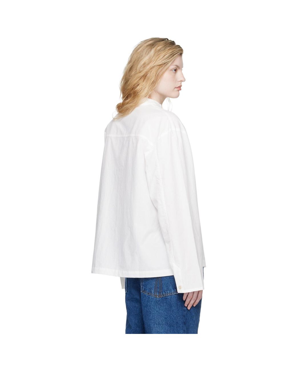 Studio Nicholson White Vega Shirt