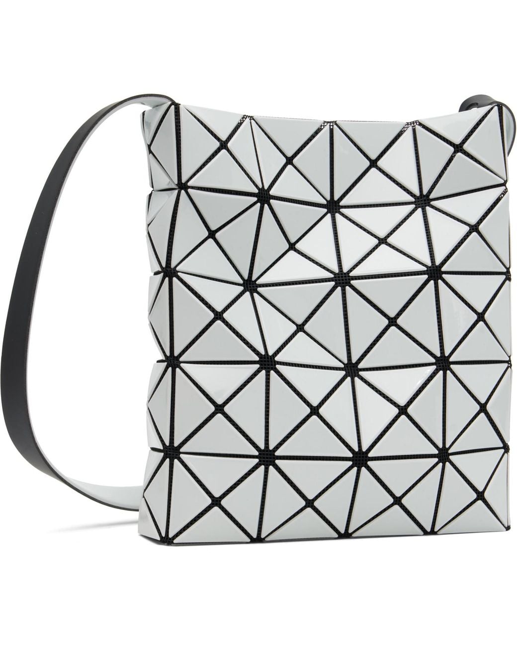 Issey Miyake Gray Prism Gloss Bag for men