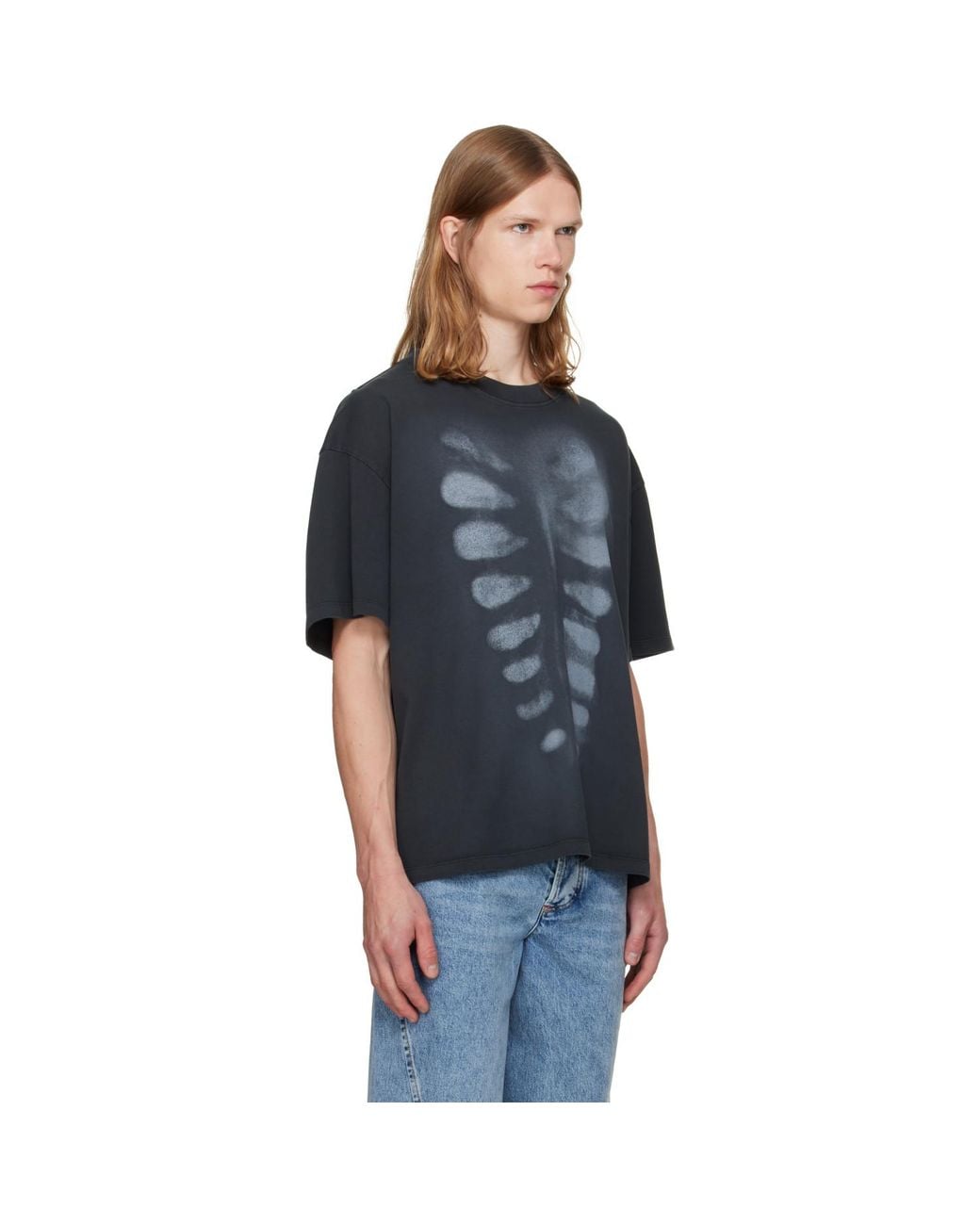 AVAVAV Blue Theo X-Ray T-Shirt for men