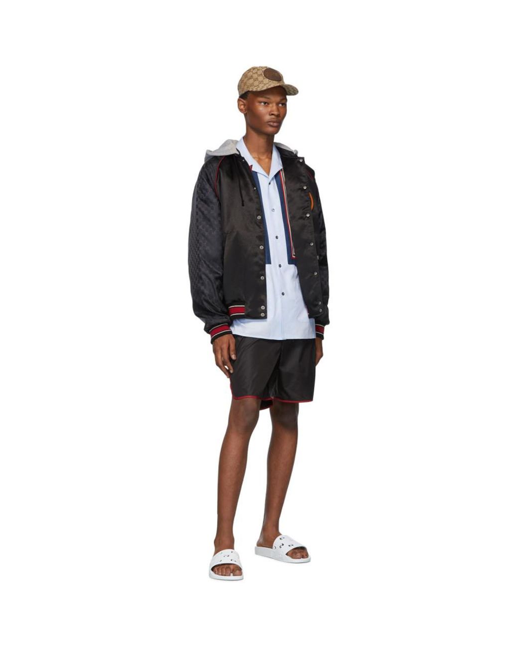 Gucci Off The Grid Zip-up Jacket in Black for Men | Lyst